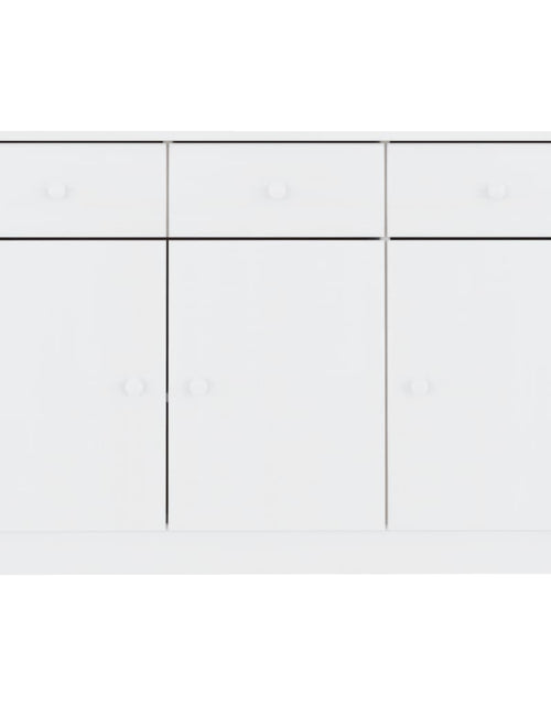 Încărcați imaginea în vizualizatorul Galerie, Servantă ALTA, alb, 112x35x73 cm, lemn masiv de pin Lando - Lando
