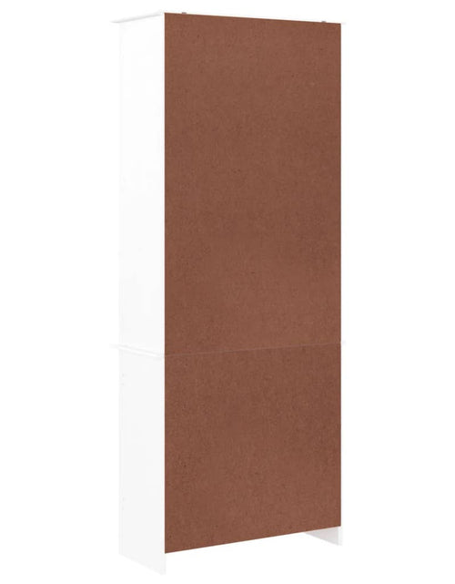 Загрузите изображение в средство просмотра галереи, Vitrină din sticlă „ALTA”, alb, 77x35x186,5 cm, lemn masiv pin Lando - Lando
