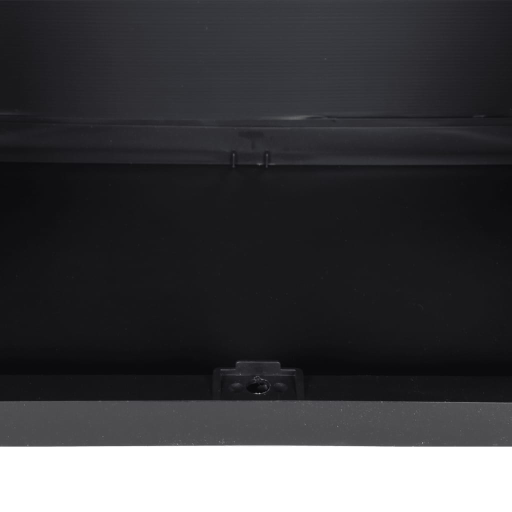 Dulap depozitare de exterior, gri și negru, 65x37x85 cm, PP - Lando
