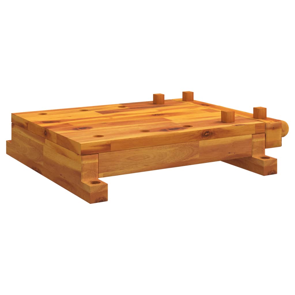 Blat pentru banc de lucru cu menghină, 52x44x9,5 cm lemn acacia - Lando