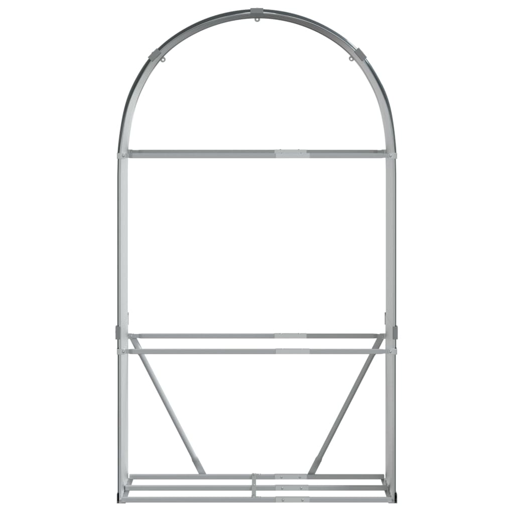 Suport de bușteni, antracit, 120x45x210 cm, oțel galvanizat - Lando