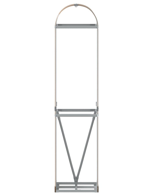 Загрузите изображение в средство просмотра галереи, Suport de bușteni, maro deschis, 40x45x170 cm, oțel galvanizat - Lando
