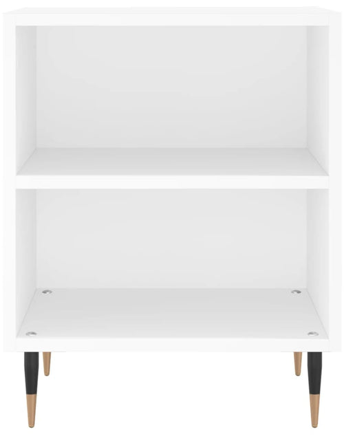 Загрузите изображение в средство просмотра галереи, Noptieră, alb, 40x30x50 cm, lemn compozit - Lando
