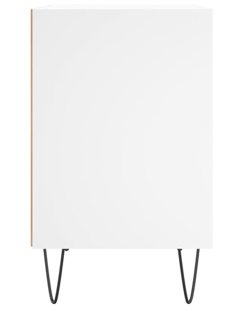 Încărcați imaginea în vizualizatorul Galerie, Noptiere, 2 buc, alb, 40x30x50 cm, lemn compozit - Lando
