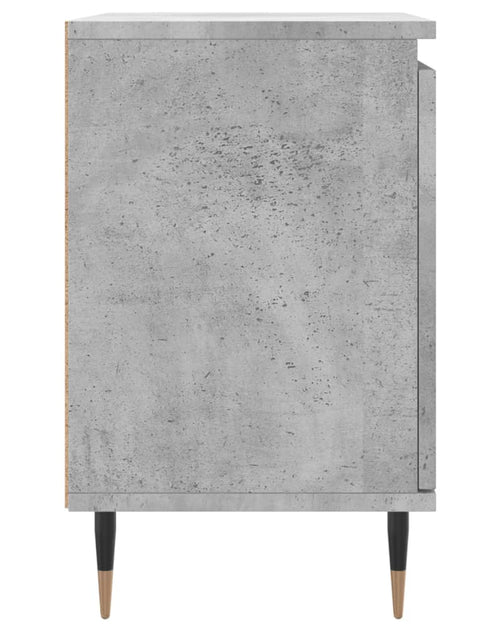 Загрузите изображение в средство просмотра галереи, Noptiere, 2 buc., gri beton, 40x30x50 cm, lemn compozit - Lando
