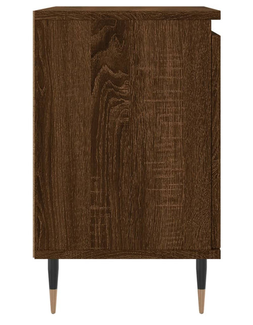 Încărcați imaginea în vizualizatorul Galerie, Noptiere, 2 buc., stejar maro, 40x30x50 cm, lemn compozit - Lando
