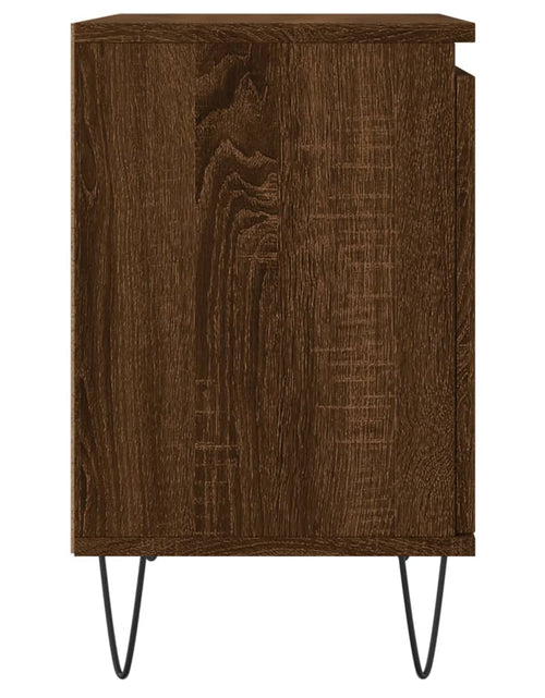 Загрузите изображение в средство просмотра галереи, Noptieră, stejar maro, 40x30x50 cm, lemn compozit - Lando
