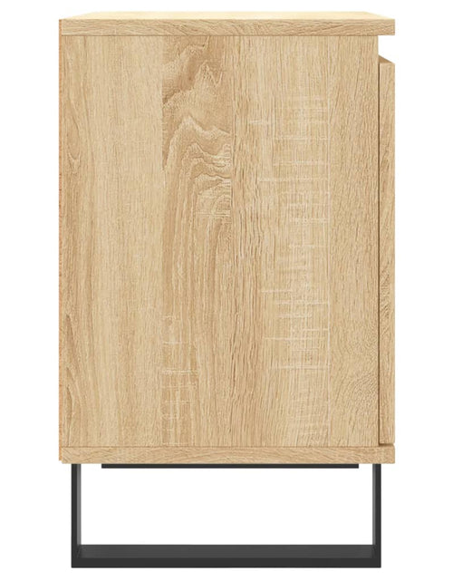 Încărcați imaginea în vizualizatorul Galerie, Noptiere, 2 buc., stejar sonoma, 40x30x50 cm, lemn compozit - Lando
