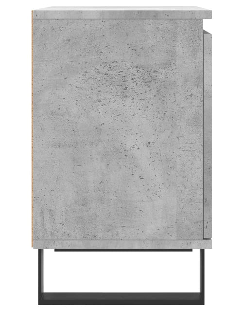 Загрузите изображение в средство просмотра галереи, Noptieră, gri beton, 40x30x50 cm, lemn compozit - Lando
