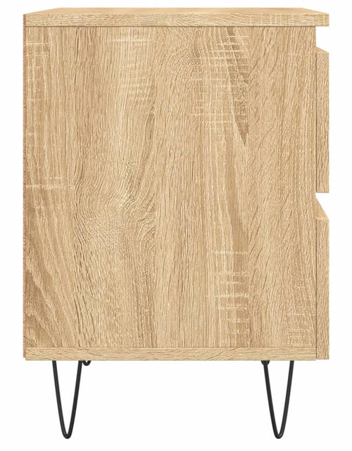 Încărcați imaginea în vizualizatorul Galerie, Noptiere, 2 buc., stejar sonoma, 40x35x50 cm, lemn compozit - Lando
