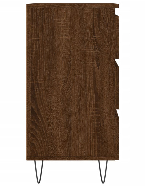 Încărcați imaginea în vizualizatorul Galerie, Noptiere, 2 buc., stejar maro, 40x35x69 cm, lemn compozit - Lando

