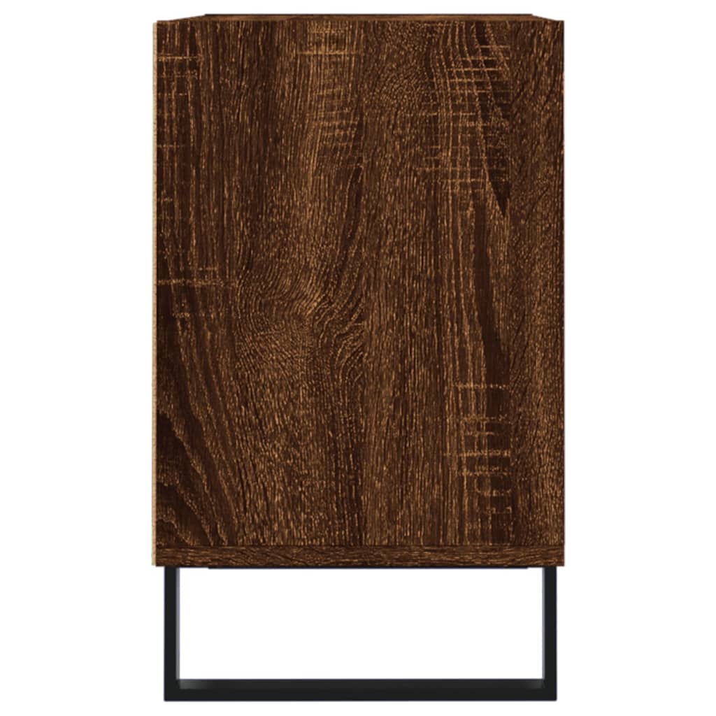 Comodă TV, stejar maro, 69,5x30x50 cm, lemn compozit Lando - Lando