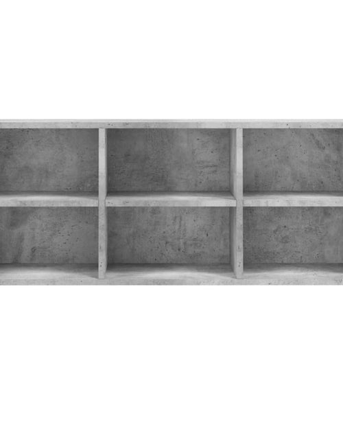Încărcați imaginea în vizualizatorul Galerie, Comodă TV, gri beton, 103,5x30x50 cm, lemn compozit Lando - Lando
