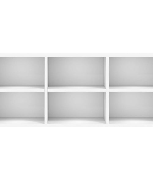Încărcați imaginea în vizualizatorul Galerie, Comodă TV, alb, 103,5x30x50 cm, lemn compozit Lando - Lando
