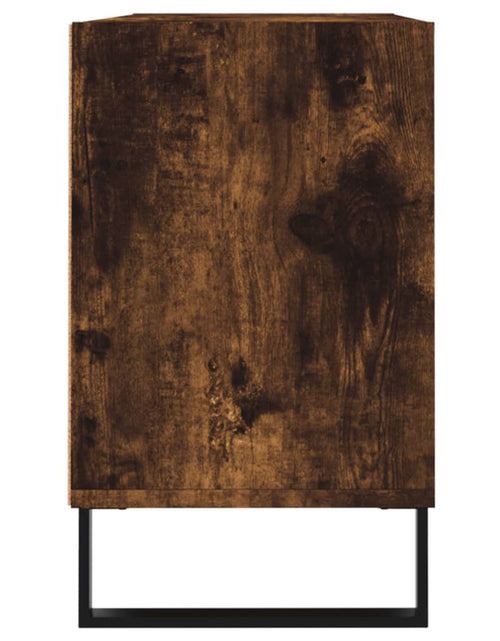 Încărcați imaginea în vizualizatorul Galerie, Comodă TV, stejar fumuriu, 103,5x30x50 cm, lemn compozit Lando - Lando
