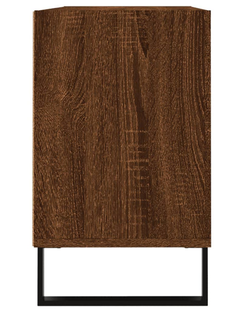 Încărcați imaginea în vizualizatorul Galerie, Comodă TV, stejar maro, 103,5x30x50 cm, lemn compozit Lando - Lando
