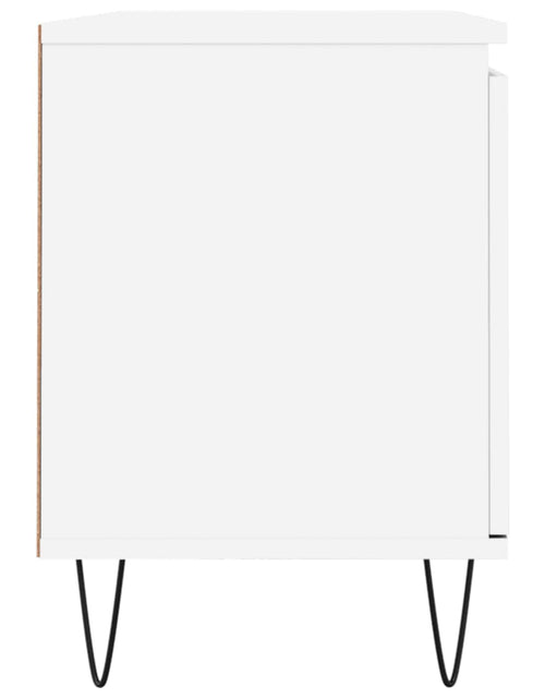 Încărcați imaginea în vizualizatorul Galerie, Comodă TV, alb, 104x35x50 cm, lemn compozit Lando - Lando
