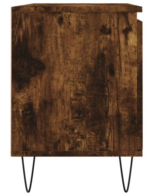 Încărcați imaginea în vizualizatorul Galerie, Comodă TV, stejar fumuriu, 104x35x50 cm, lemn compozit Lando - Lando
