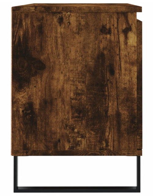 Încărcați imaginea în vizualizatorul Galerie, Comodă TV, stejar fumuriu, 104x35x50 cm, lemn compozit Lando - Lando
