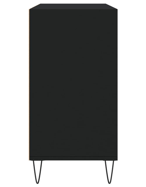 Încărcați imaginea în vizualizatorul Galerie, Servantă, negru, 103,5x35x70 cm, lemn compozit Lando - Lando
