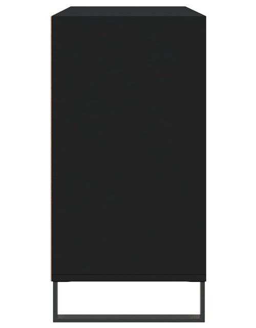 Încărcați imaginea în vizualizatorul Galerie, Servantă, negru, 103,5x35x70 cm, lemn compozit Lando - Lando
