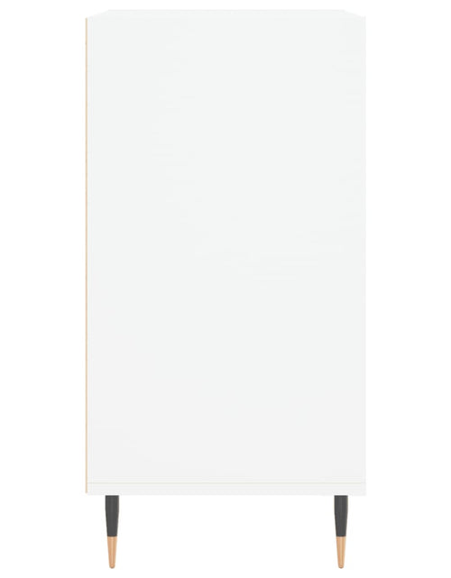Загрузите изображение в средство просмотра галереи, Servantă, alb, 57x35x70 cm, lemn prelucrat Lando - Lando
