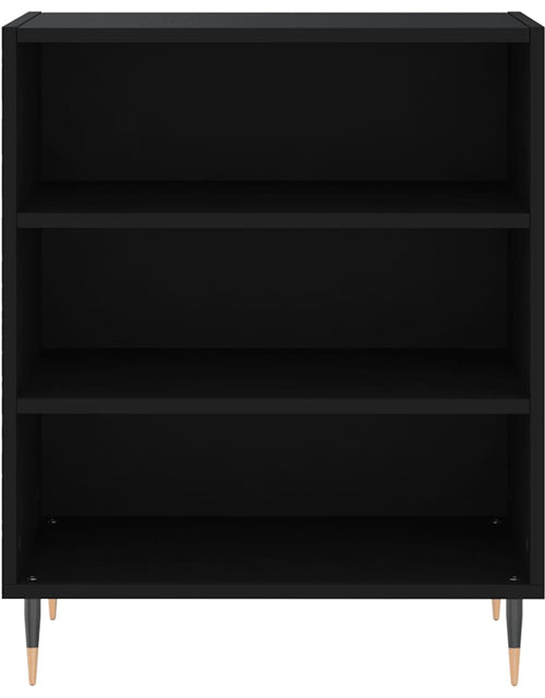 Încărcați imaginea în vizualizatorul Galerie, Servantă, negru, 57x35x70 cm, lemn compozit Lando - Lando
