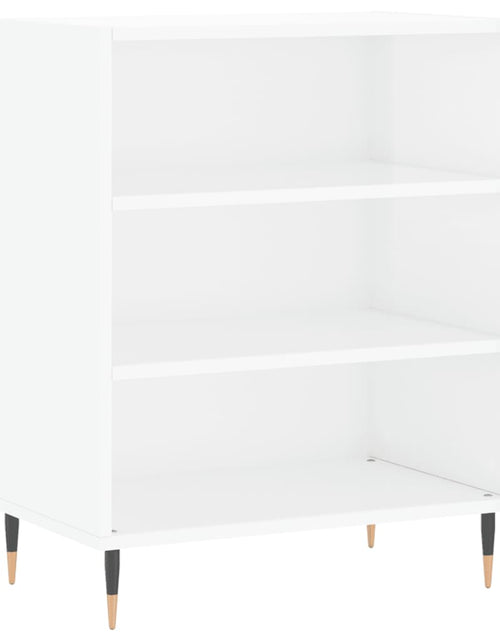Загрузите изображение в средство просмотра галереи, Servantă, alb extralucios, 57x35x70 cm, lemn compozit Lando - Lando
