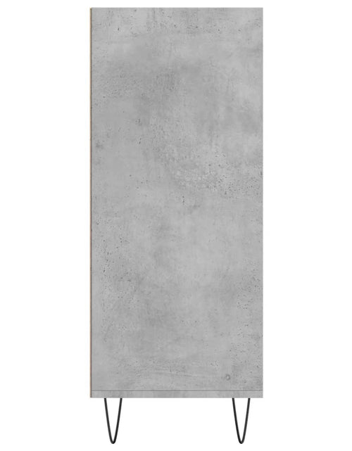Загрузите изображение в средство просмотра галереи, Dulap înalt, gri beton, 57x35x90 cm, lemn compozit Lando - Lando
