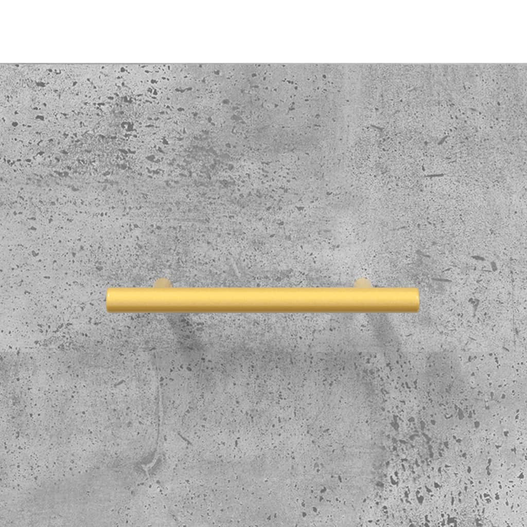 Noptiere, 2 buc., gri beton, 40x35x47,5 cm, lemn compozit - Lando