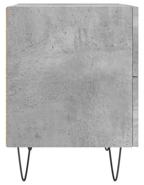 Загрузите изображение в средство просмотра галереи, Noptieră, gri beton, 40x35x47,5 cm, lemn compozit - Lando
