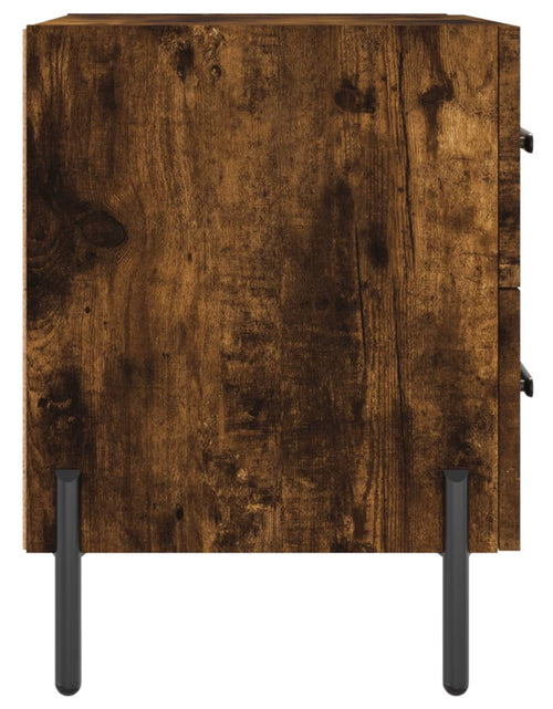 Загрузите изображение в средство просмотра галереи, Noptieră, stejar fumuriu, 40x35x47,5 cm, lemn compozit - Lando
