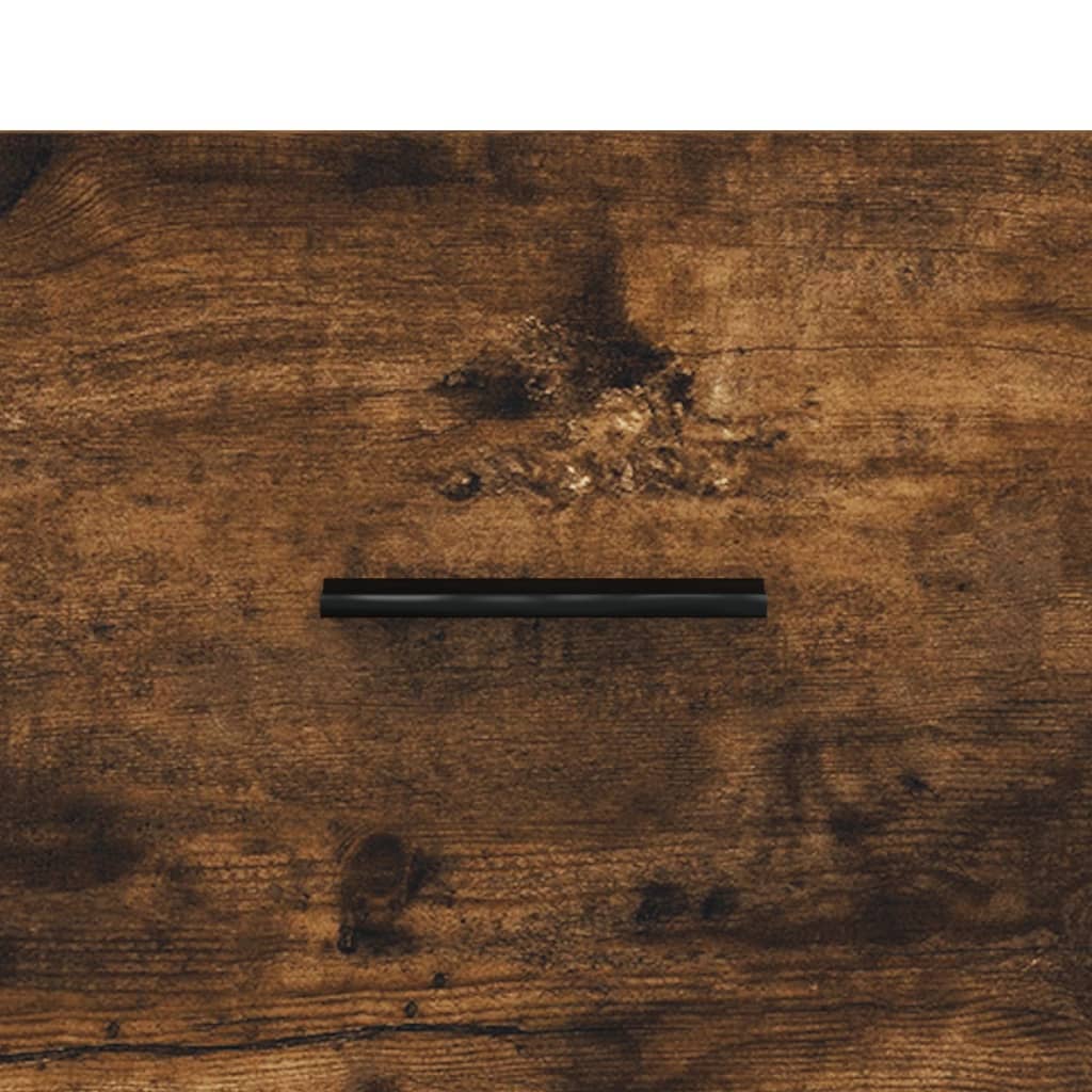 Noptiere, 2 buc., stejar fumuriu, 40x35x47,5 cm, lemn compozit - Lando