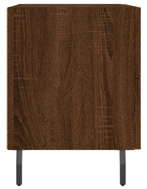 Încărcați imaginea în vizualizatorul Galerie, Noptiere, 2 buc., stejar maro, 40x35x47,5 cm, lemn compozit - Lando
