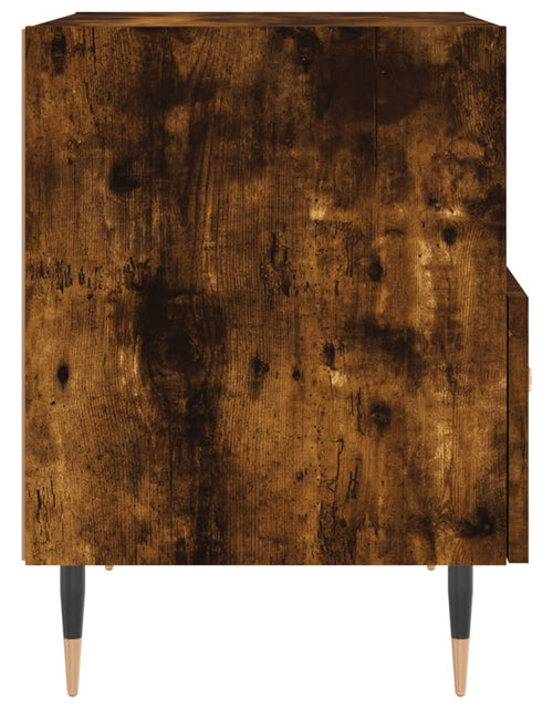 Загрузите изображение в средство просмотра галереи, Noptieră, stejar fumuriu, 40x35x47,5 cm, lemn compozit - Lando
