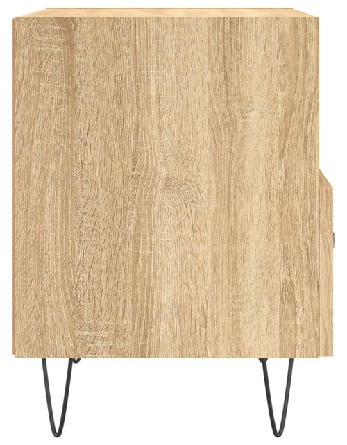Încărcați imaginea în vizualizatorul Galerie, Noptiere, 2 buc., stejar sonoma, 40x35x47,5 cm, lemn compozit - Lando
