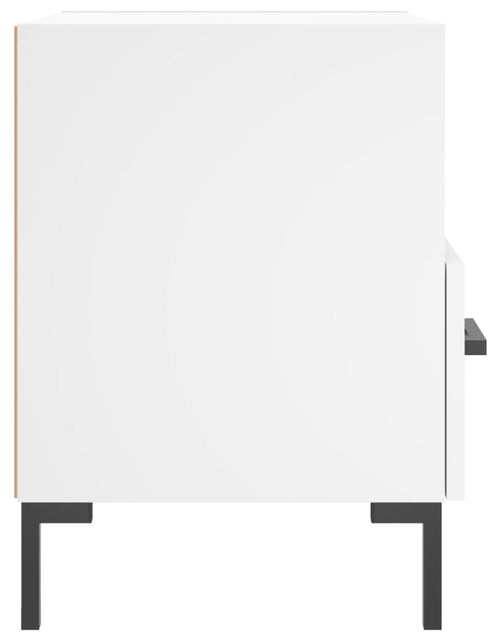 Загрузите изображение в средство просмотра галереи, Noptieră, alb, 40x35x47,5 cm, lemn compozit - Lando
