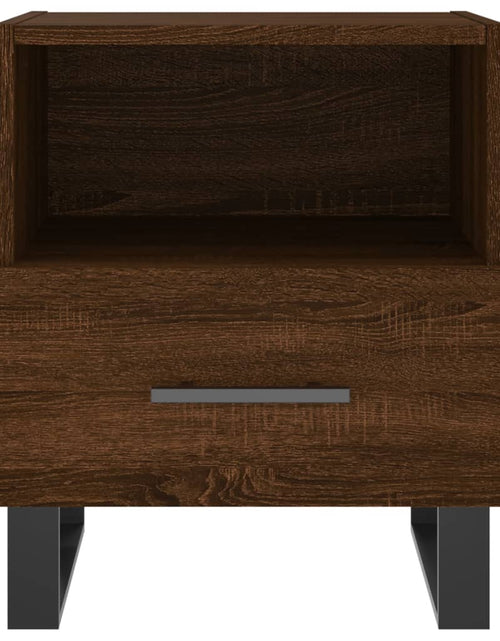 Загрузите изображение в средство просмотра галереи, Noptieră, stejar maro, 40x35x47,5 cm, lemn compozit - Lando
