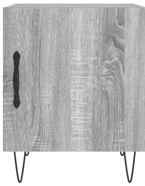Загрузите изображение в средство просмотра галереи, Noptiere, 2 buc., gri sonoma, 40x40x50 cm, lemn compozit - Lando
