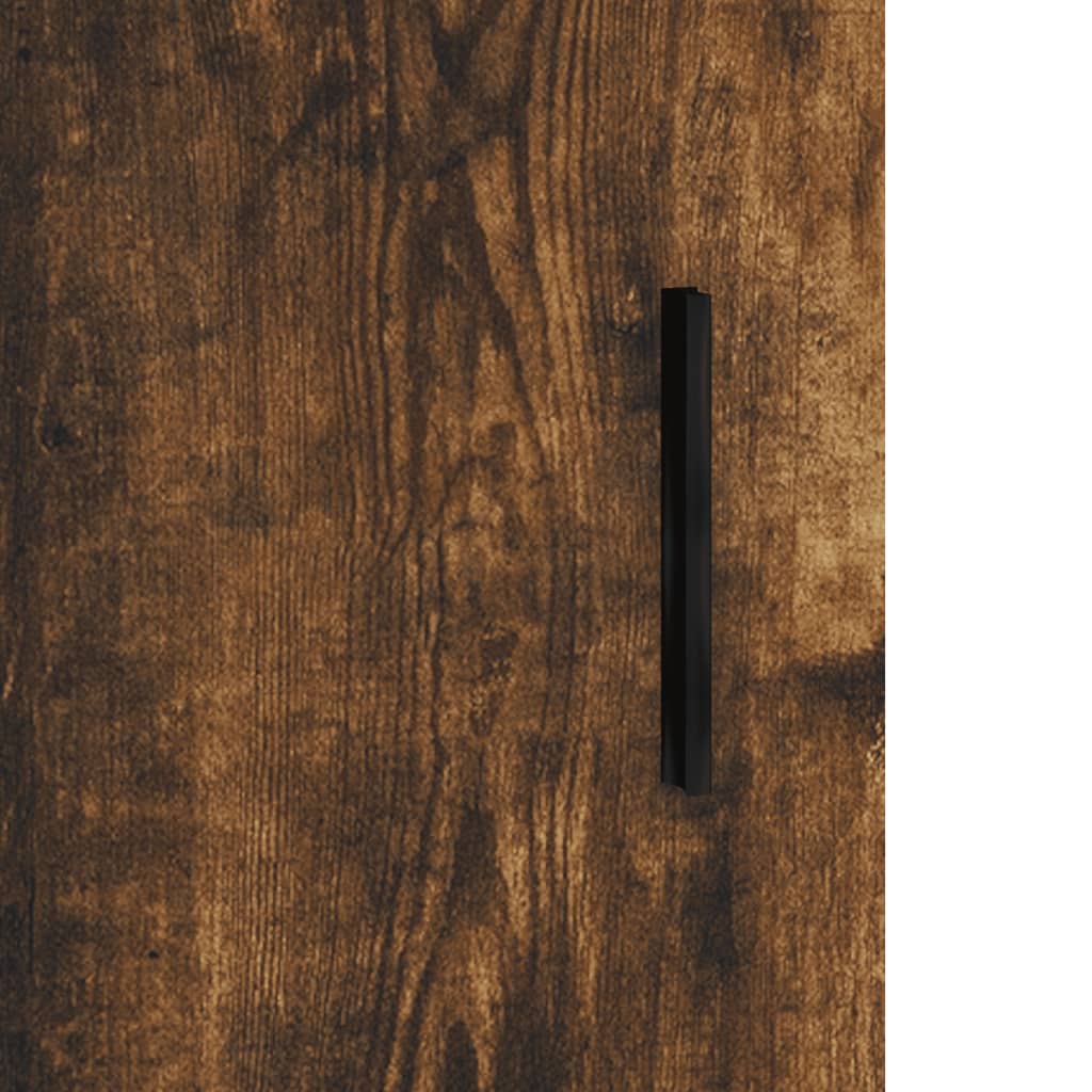 Noptieră, stejar fumuriu, 40x40x50 cm, lemn compozit - Lando
