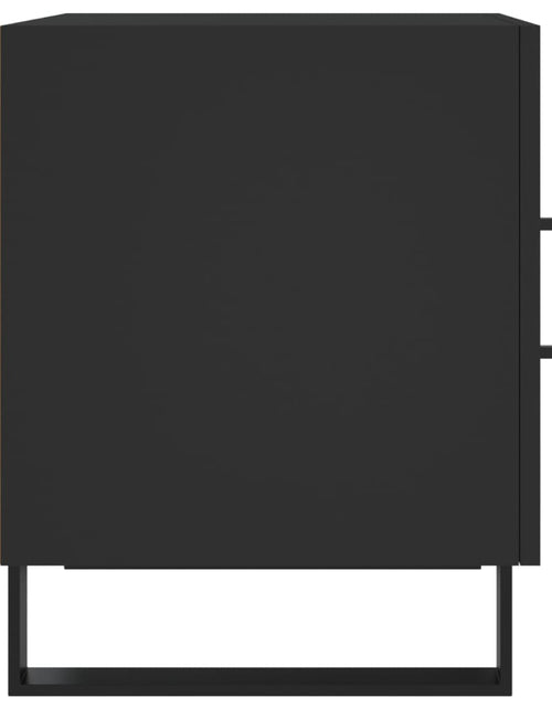 Încărcați imaginea în vizualizatorul Galerie, Noptieră, negru, 40x40x50 cm, lemn compozit - Lando
