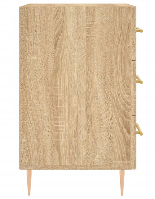 Загрузите изображение в средство просмотра галереи, Noptieră, stejar sonoma, 40x40x66 cm, lemn compozit - Lando
