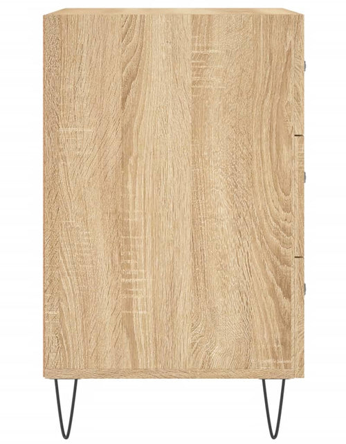Încărcați imaginea în vizualizatorul Galerie, Noptieră, stejar sonoma, 40x40x66 cm, lemn compozit - Lando
