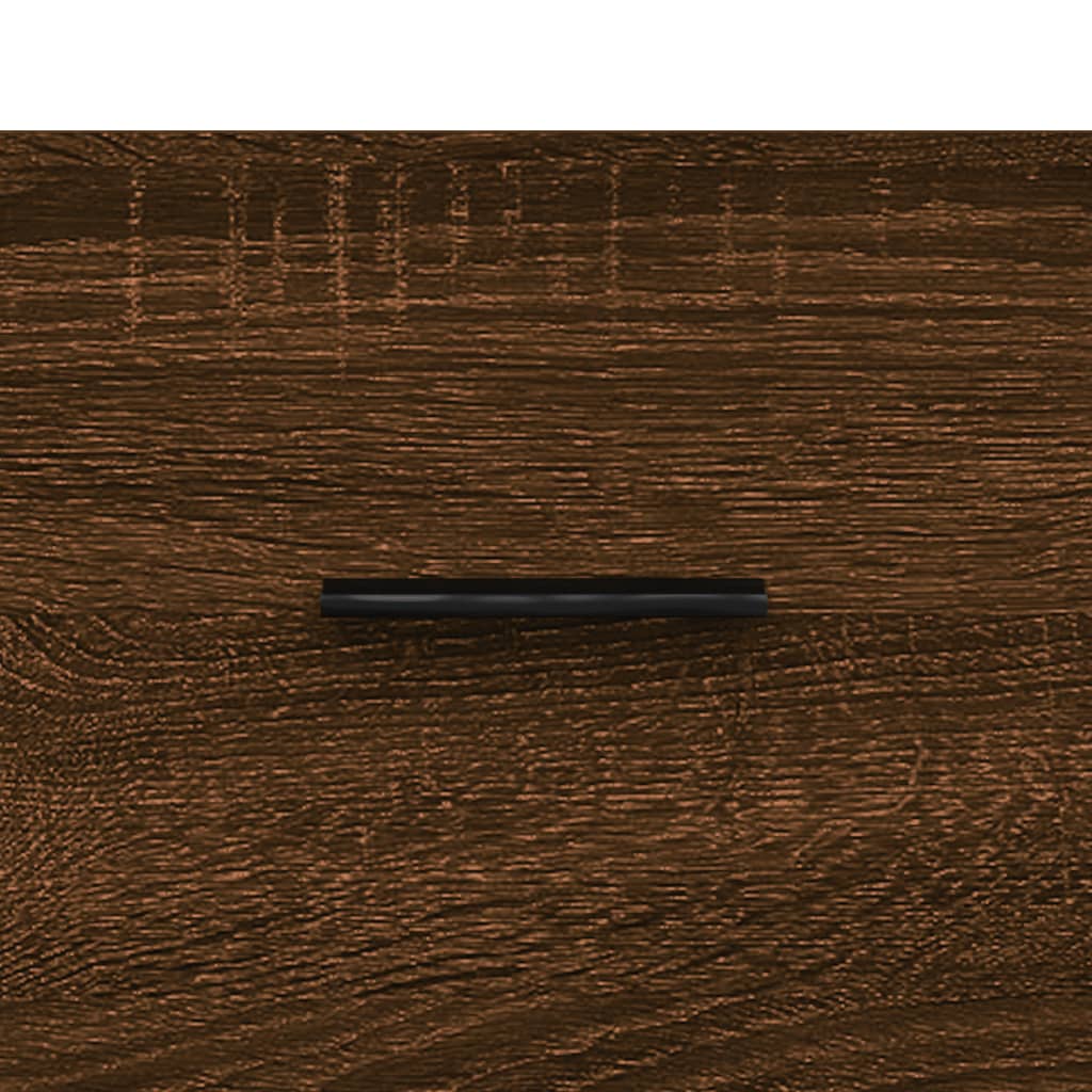 Noptieră, stejar maro, 40x40x66 cm, lemn compozit - Lando