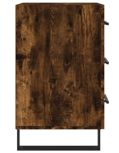 Încărcați imaginea în vizualizatorul Galerie, Noptieră, stejar fumuriu, 40x40x66 cm, lemn compozit - Lando

