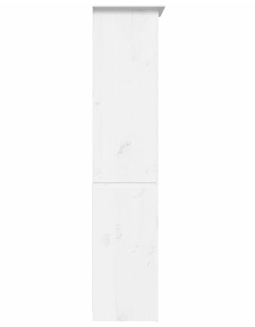 Încărcați imaginea în vizualizatorul Galerie, Bibliotecă BODO, alb, 80x38x180 cm, lemn masiv pin, 5 rafturi Lando - Lando
