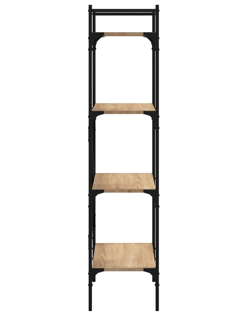 Загрузите изображение в средство просмотра галереи, Bibliotecă cu 4 niveluri, stejar sonoma, 56x31,5x138,5 cm, lemn Lando - Lando
