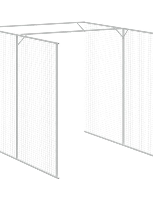 Încărcați imaginea în vizualizatorul Galerie, Cușcă de câine &amp; țarc gri deschis 165x863x181cm oțel galvanizat - Lando
