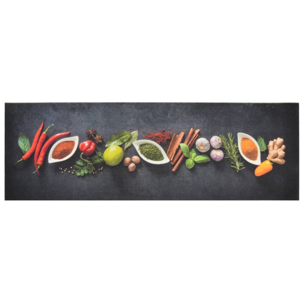 Covor de bucătărie lavabil Spices, 60x180cm, catifea - Lando