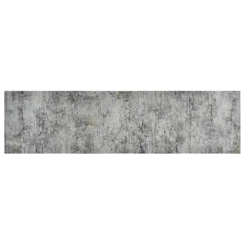 Covor de bucătărie lavabil Beton, 45x150 cm, catifea - Lando